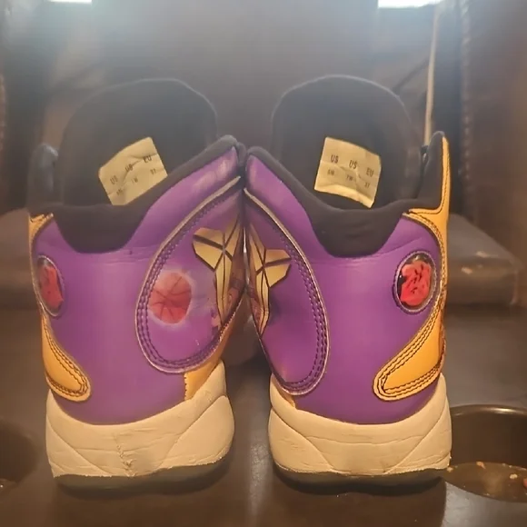Kobe Bryant High Top Sneakers #24 - Picture 4 of 5